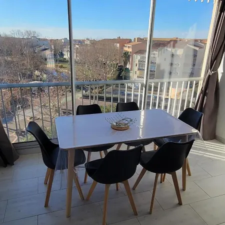 Sopraland 515, T2 Parking Piscine, 200m Apartment Agde
